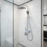 DUCHA INTELIGENTE MULTIFUNCIONAL GRIS PLATA GLOA