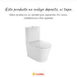 INODORO ROCA INSPIRA LARGO RIMLESS BLANCO - Imagen 8