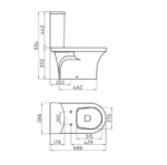 INODORO LARGO VARESE FERRUM IJLMJ B - Imagen 6