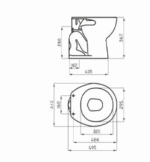 INODORO CORTO ANDINA FERRUM IFAM B - Imagen 4