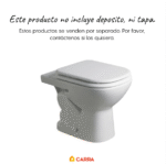 INODORO CORTO BARI FERRUM IKCM B - Imagen 6