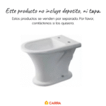 INODORO CORTO MURANO FERRUM  BLANCO  IUCJB - Imagen 6