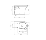 INODORO CORTO VARESE FERRUM IJCMJ B - Imagen 3