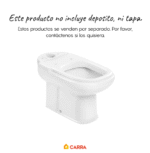 INODORO LARGO ROCA DAMA BLANCO - Imagen 8