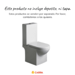 INODORO LARGO QUBIQ FERRUM  IRLJ - Imagen 6