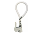 GRIFERIA MOZARTCOCINA MONOCOMANDO FLEXIBLE BLANCA G8363B