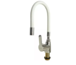 GRIFERIA MOZARTCOCINA MONOCOMANDO FLEXIBLE BLANCA G8363B - Imagen 4