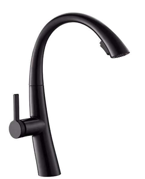 GRIFERIA MOZART COCINA MONOCOMANDO LUJO PARIS G7076  NEGRA