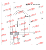 GRIFERIA MOZART COCINA MONOCOMANDO LUJO PARIS G7076  NEGRA - Imagen 6