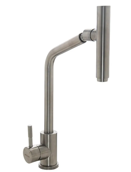 GRIFERIA MOZART COCINA MONOCOMANDO LUJO ACERO ROMA G7101