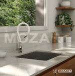 GRIFERIA MOZARTCOCINA MONOCOMANDO FLEXIBLE BLANCA G8363B - Imagen 6