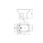 BIDET BARI FERRUM BKM3 - Imagen 3