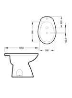BIDET LINEA ITALIANA CAPEA-ROCA - Imagen 6