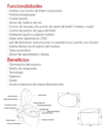 INODORO TRITON Q9 SMART - Imagen 6