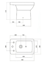 BIDET GERONA 1 AGUJERO - Imagen 4