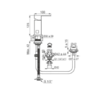 GRIFERIA DE BIDET DOMINIC NEW 189/85N - Imagen 3
