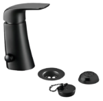 GRIFERIA DE BIDET EPUYEN MONOCOMANDO NEGRO MATE 189/L2NG