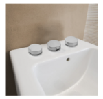 GRIFERIA DE BIDET PIAZZA LOUNGE STEEL C/TRANSF 22604ST - Imagen 5