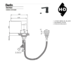 GRIFERIA DE BIDET H&D BERLIN BLACK - Imagen 4