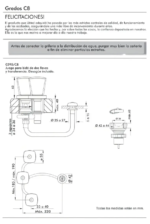 GRIFERIA DE BIDET FV GREDOS 295/C8 CROMO - Imagen 4