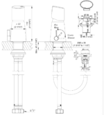 GRIFERIA DE BIDET CILINDRA FV 189/M5 CR - Imagen 4