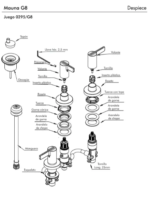GRIFERIA DE BIDET MAUNA FV  295/G8  CROMO - Imagen 4
