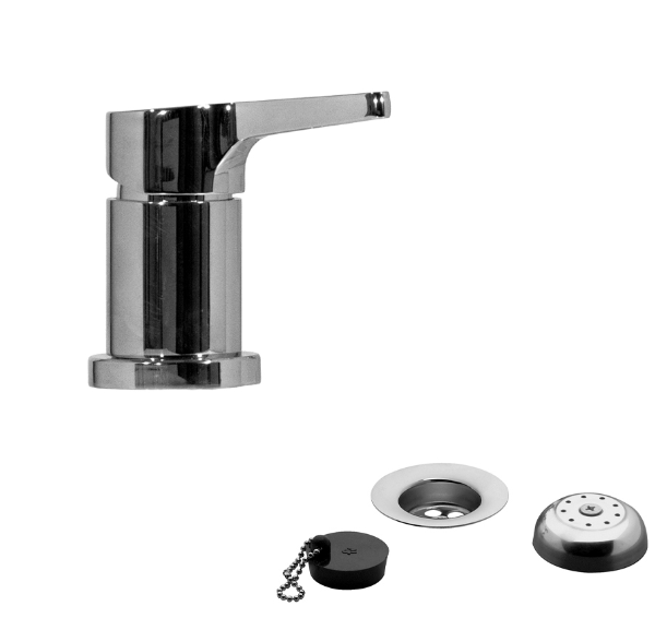 GRIFERIA DE BIDET ALBA MONOCOMANDO 189.01/G9FV