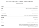 GRIFERIA DE LAVATORIO FV EPUYEN 207/L2-CR - Imagen 4