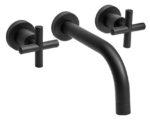 GRIFERIA DE LAVATORIO DE PARED PEIRANO BLACK VELVET 62-190
