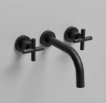 GRIFERIA DE LAVATORIO DE PARED PEIRANO BLACK VELVET 62-190 - Imagen 6
