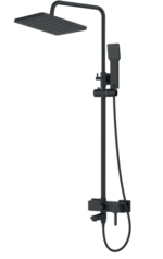 GRIFERIA COLUMNA DE DUCHA H&D CUADRADA BLACK