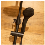 GRIFERIA COLUMNA DE DUCHA H&D REDONDA BLACK - Imagen 6