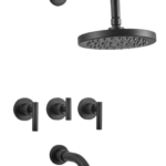 GRIFERIA DE DUCHA PEIRANO ADRA BLACK