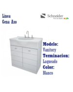 MUEBLE SCHNEIDER GENA AXO 60 cm c/mesada - Imagen 3