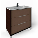 MUEBLE WATER SETA WENGUE 70 cm c/mesada loza