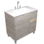 MUEBLE WATERVAN LUMEN VISON 80 cm c/ mesada de loza