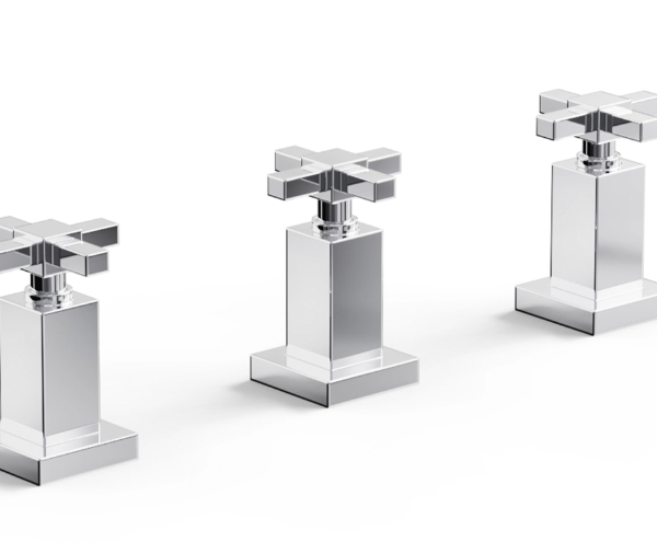 GRIFERIA DE BIDET HIDROMET GEOMETRY CRUZ 2802CR