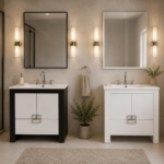 MUEBLE WATERVAN CITY NEW! 80 cm c/mesada de loza
