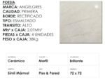 CERAMICA ANGELGRES POESIA PULIDO 72x72 - Imagen 7