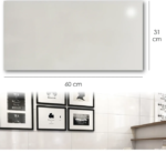CERAMICA ANGELGRES NATURAL WHITE BRILLANTE 31x60 - Imagen 9