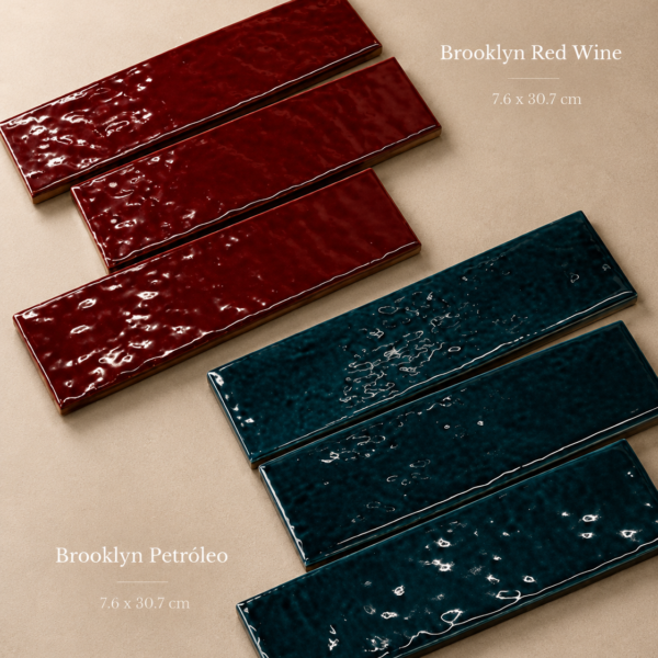 PIÚ CERAMICA BRICK BROOKLYN 7.6 × 30.7 cm
