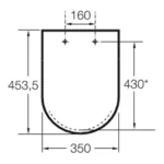 TAPA ASIENTO THE GAP HDF HERRAJE METALICO - Imagen 4
