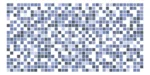 CERAMICA MOSAICO BIZANCIO AZUL CERRO NEGRO 29x59