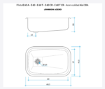 PILETA JOHNSON SIMPLE A304 E60A - Imagen 5