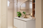 MUEBLE SCHNEIDER GLAM GLACIAR 80 cm c/mesada - Imagen 4