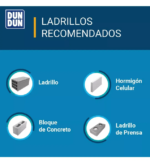 PEGAMENTO PARA LADRILLOS y BLOQUES DUN DUN MANGA 3kg - Imagen 4