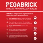 PEGAMENTO PARA LADRILLOS y BLOQUES MANGA 3kg - Imagen 5