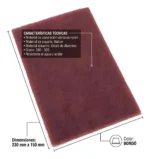PAÑO ABRASIVO MEDIA ABRASION BAROVO PACK x 10 U - Imagen 7