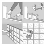 ESPACIADORES PARA LADRILLO DE VIDRIO  1 cm - Imagen 7